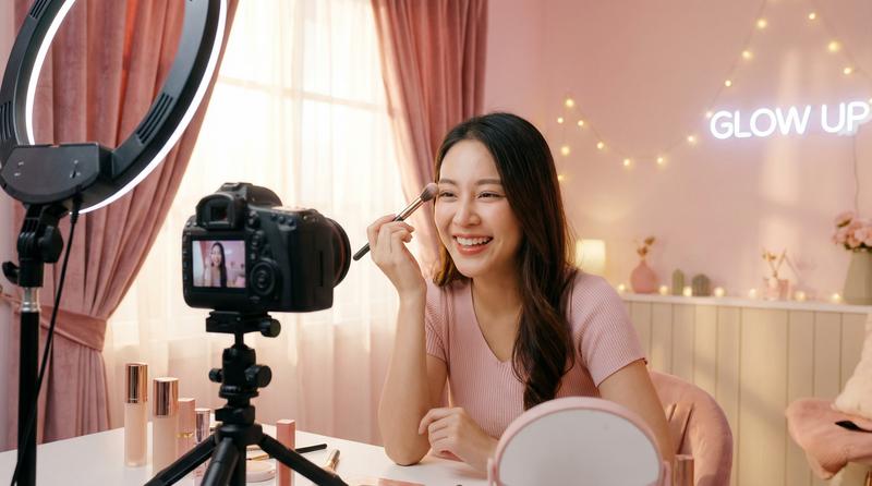 黄色仓库美妆视频教程